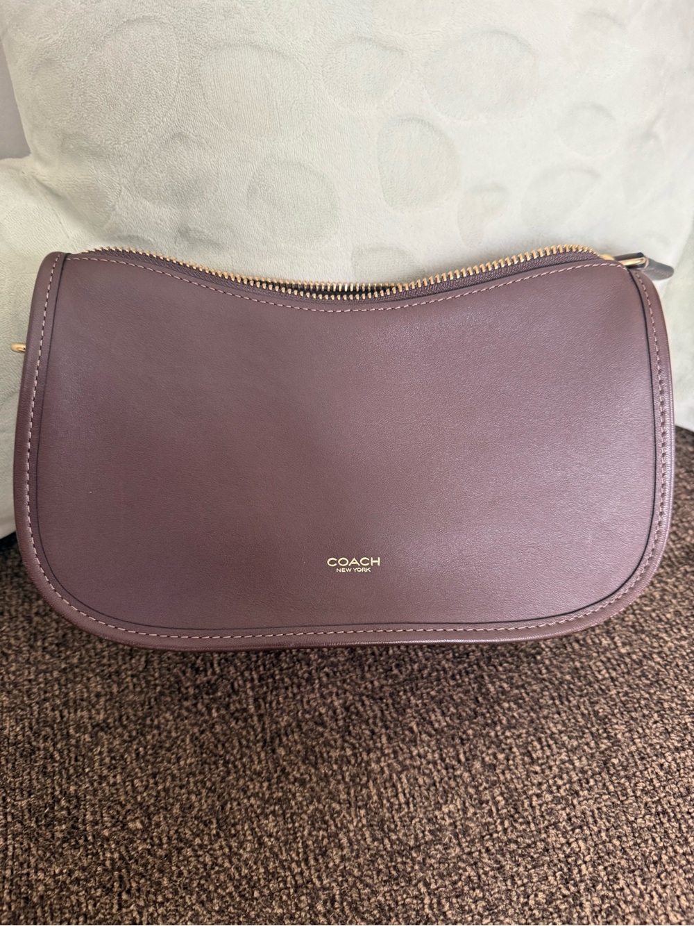 Coach Waverly bag, Leather, Maple, EUC! - Picture 7 of 8